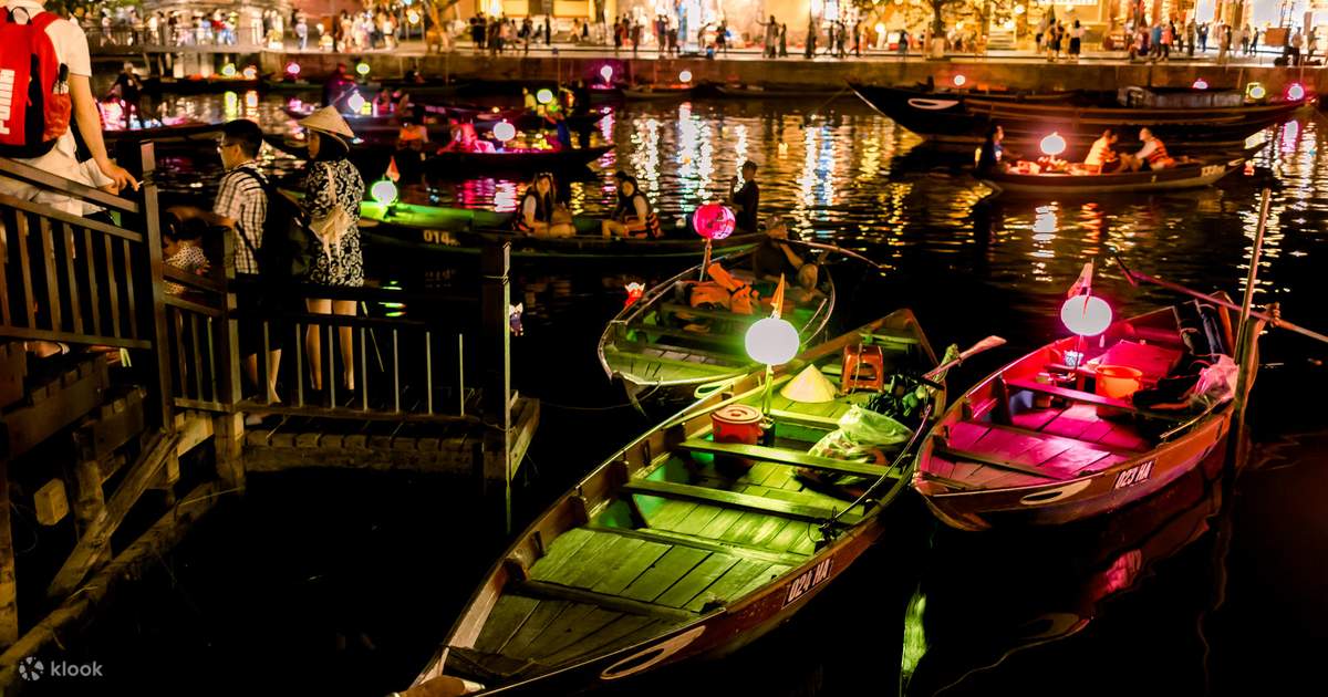 [Exclusive] Boat Ride Ticket and Release Lantern at Hoai river in Hoi ...